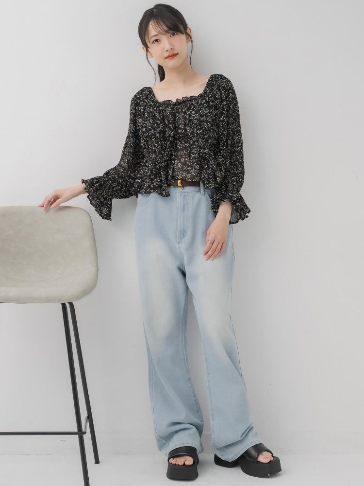 レトロガール RETRO GIRL 柄アソートキャミSET （P/BLK） P/BLK