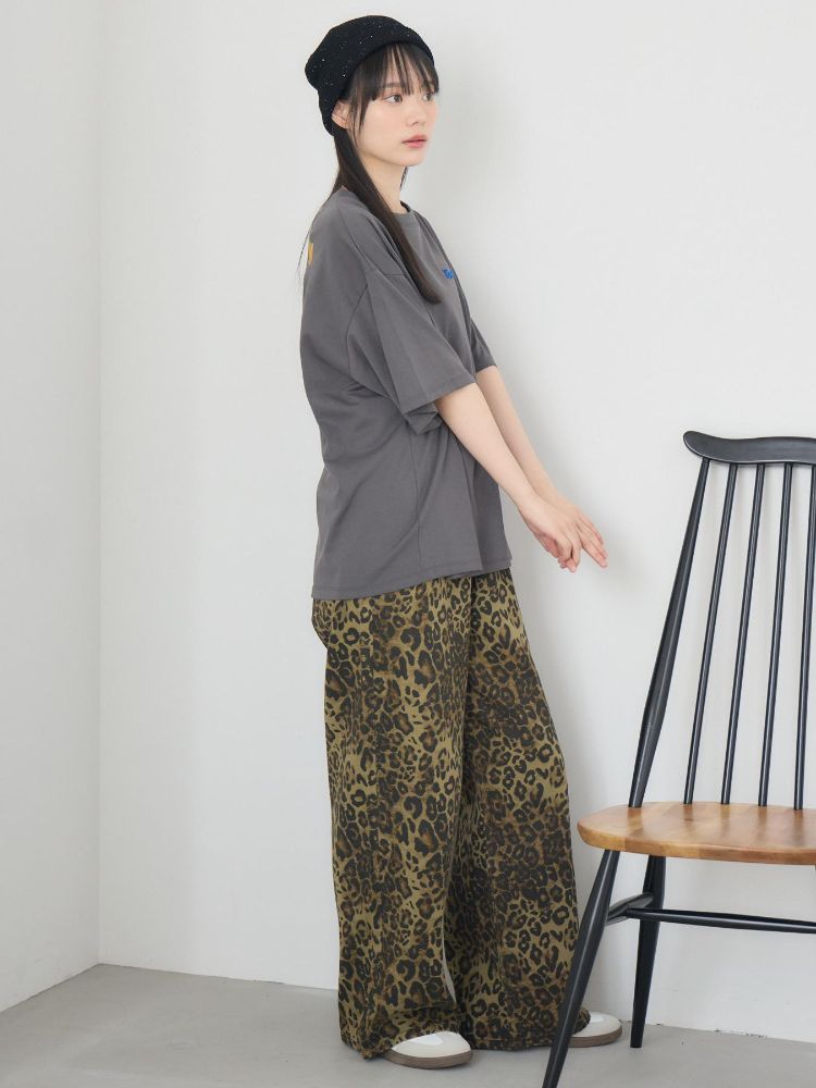 レトロガール RETRO GIRL ブラシ刺繍BIGTEE （WHT2） WHT2