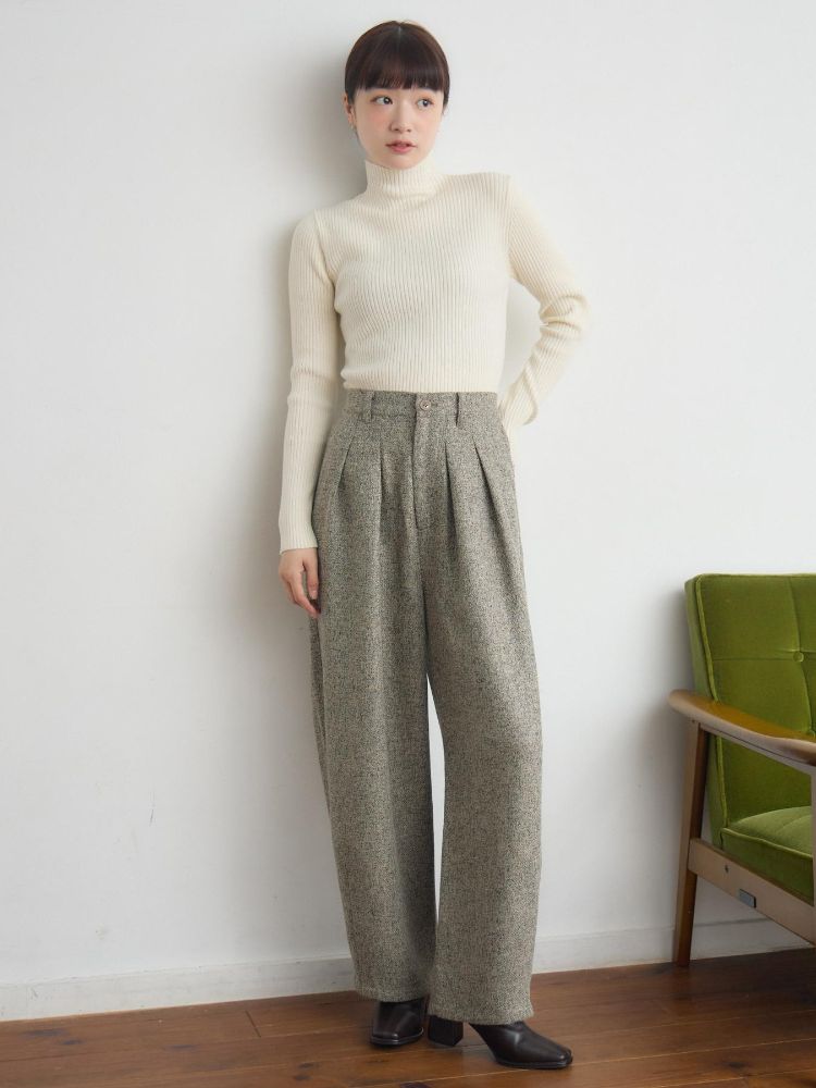 レトロガール RETRO GIRL リブハイネックニット （PPL0） PPL0