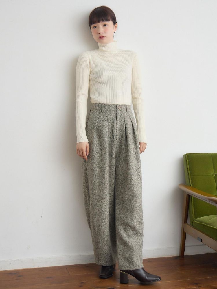 レトロガール RETRO GIRL リブハイネックニット （PPL0） PPL0