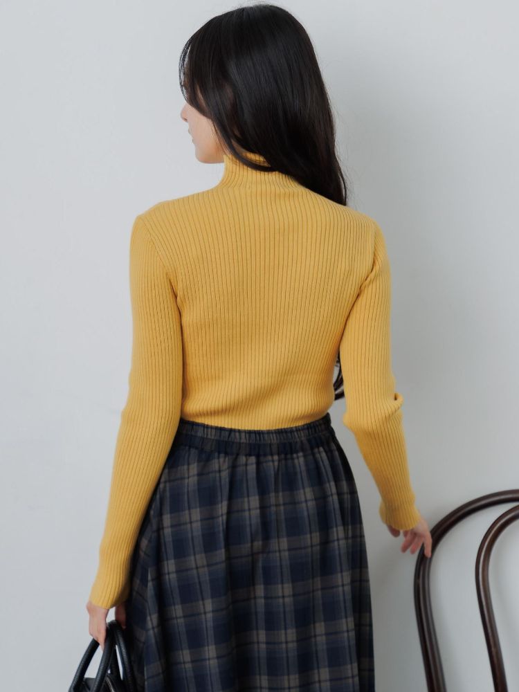 レトロガール RETRO GIRL リブハイネックニット （PPL0） PPL0