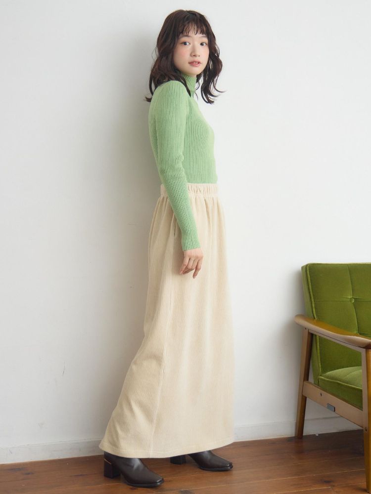 レトロガール RETRO GIRL リブハイネックニット （PPL0） PPL0