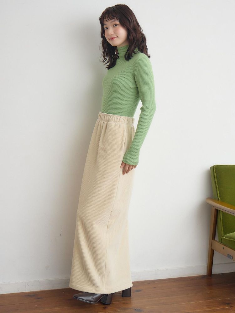 レトロガール RETRO GIRL リブハイネックニット （PPL0） PPL0