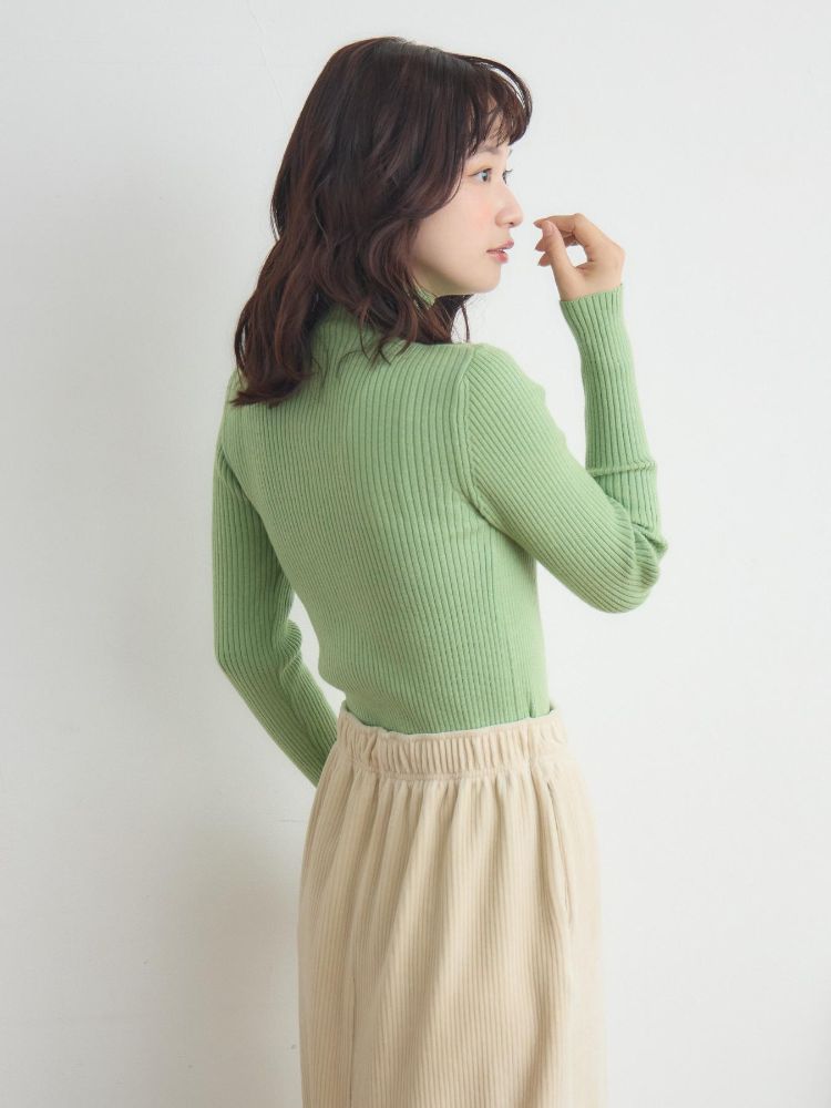 レトロガール RETRO GIRL リブハイネックニット （PPL0） PPL0