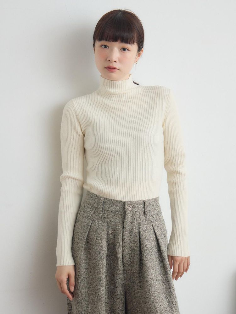 レトロガール RETRO GIRL リブハイネックニット （PPL0） PPL0