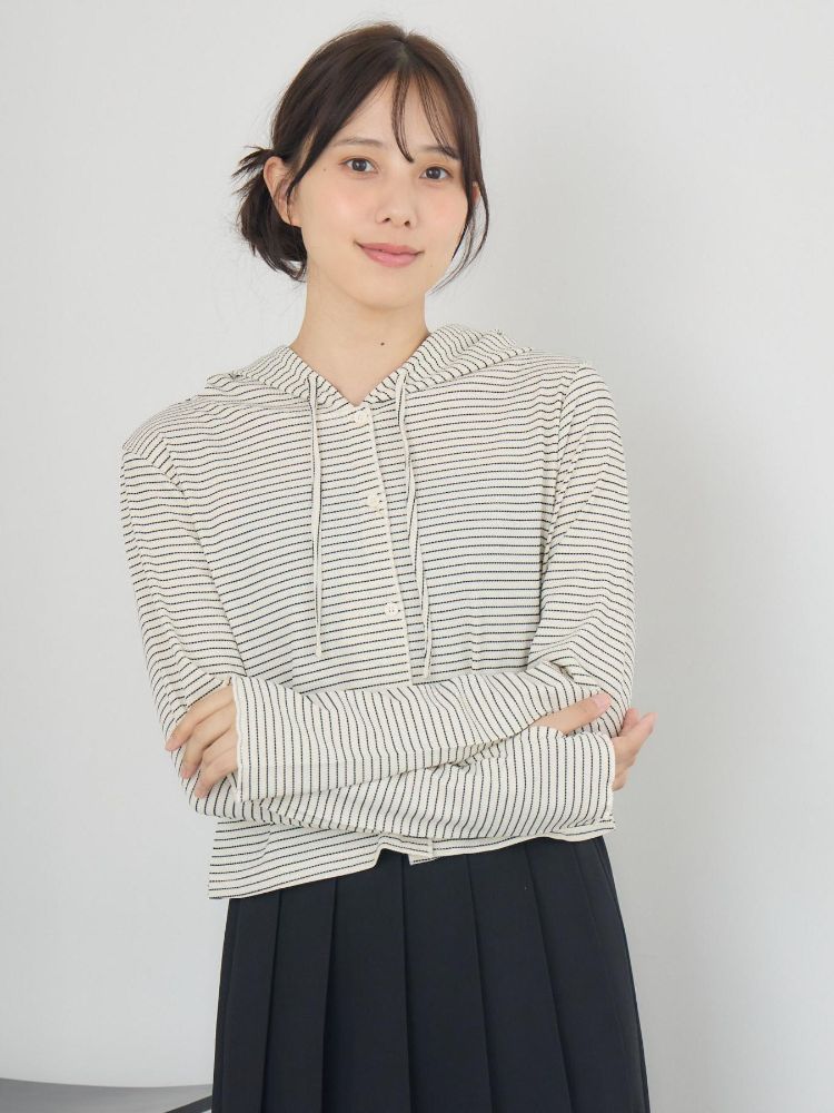 レトロガール RETRO GIRL フード付CTカーデ （WHT4） WHT4