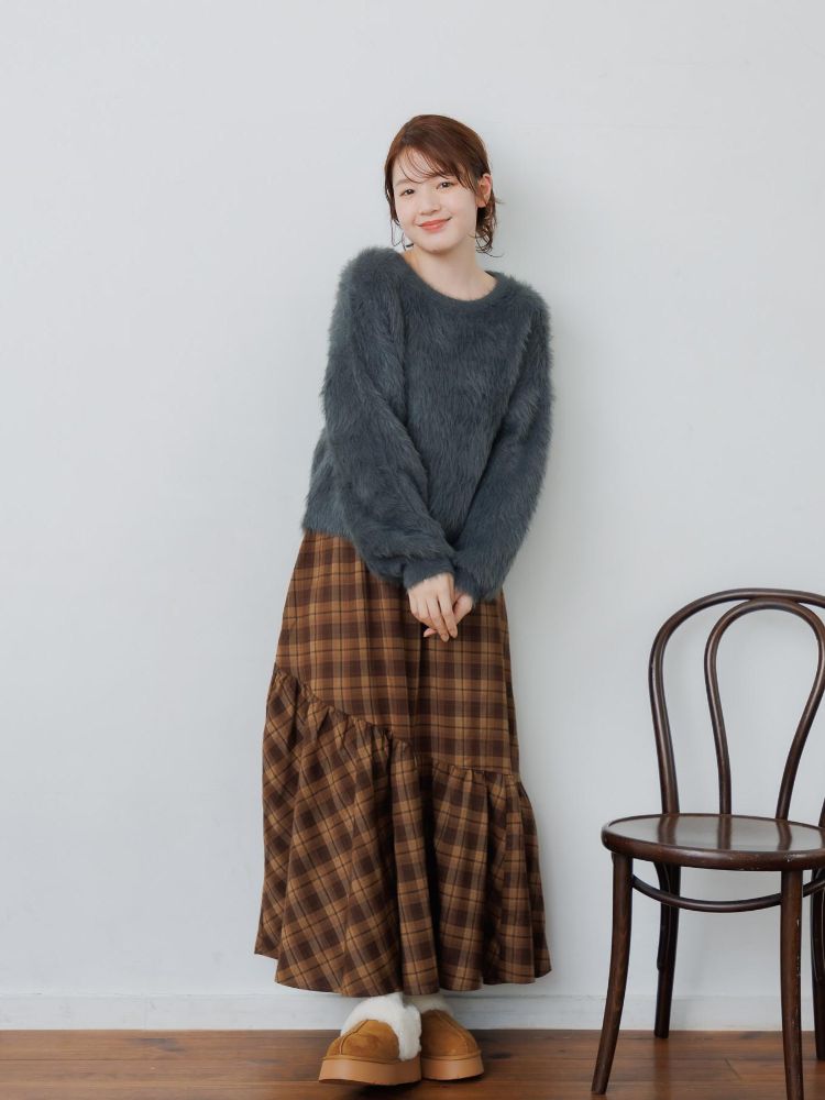 レトロガール RETRO GIRL シャギーニットPO （WHT4） WHT4