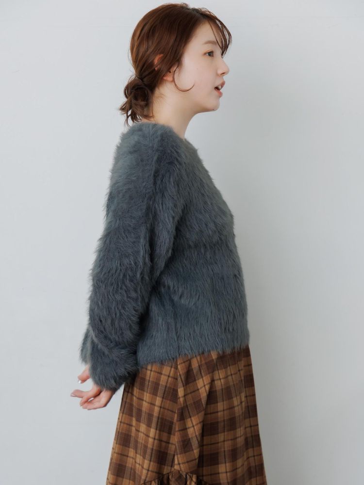 レトロガール RETRO GIRL シャギーニットPO （WHT4） WHT4