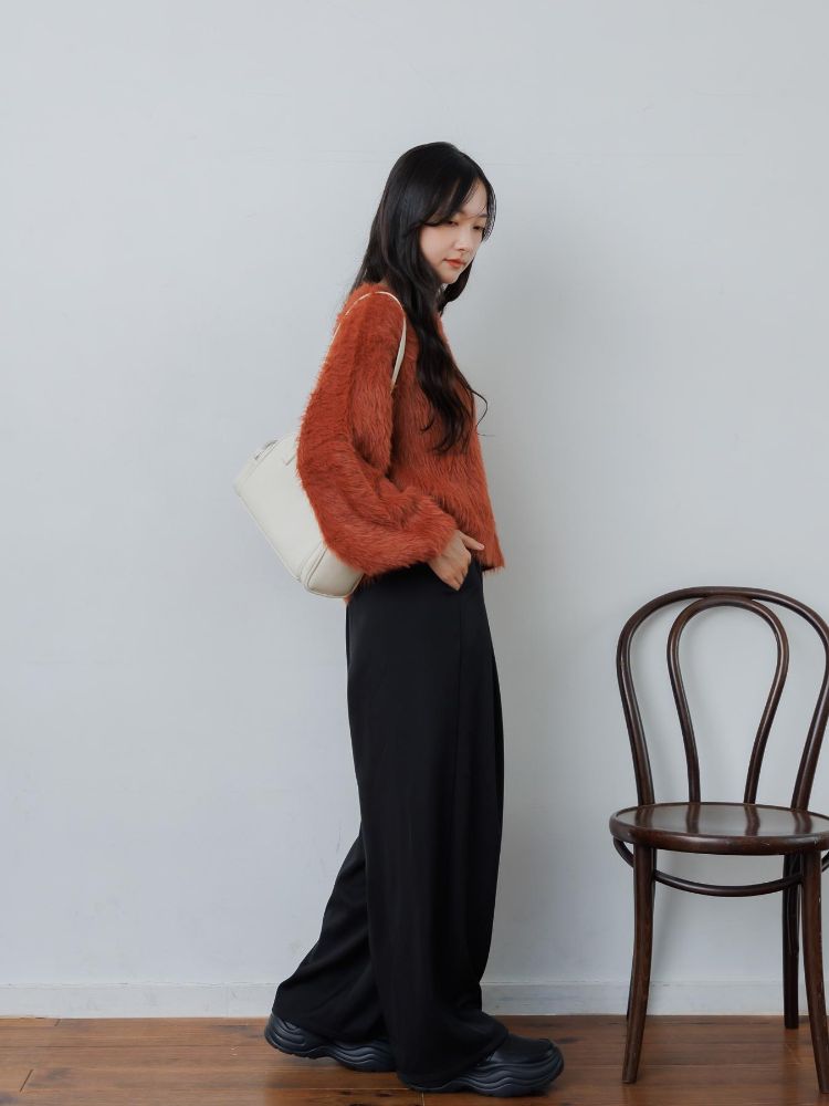 レトロガール RETRO GIRL シャギーニットPO （WHT4） WHT4