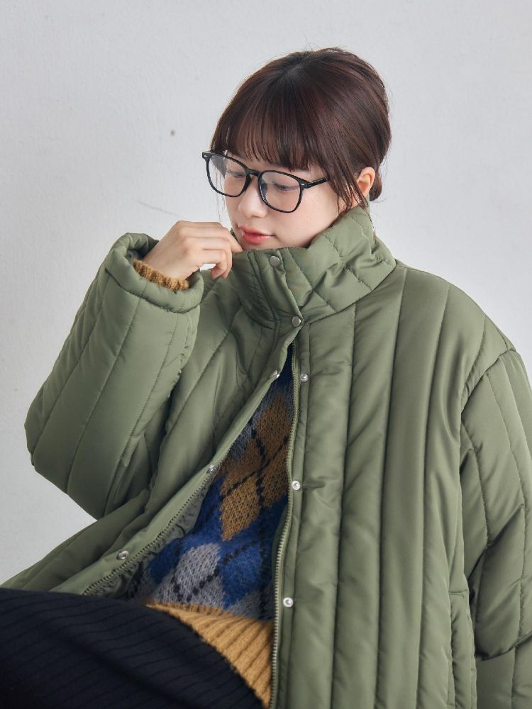 レトロガール RETRO GIRL 中綿キルティングJK （GRN0） GRN0