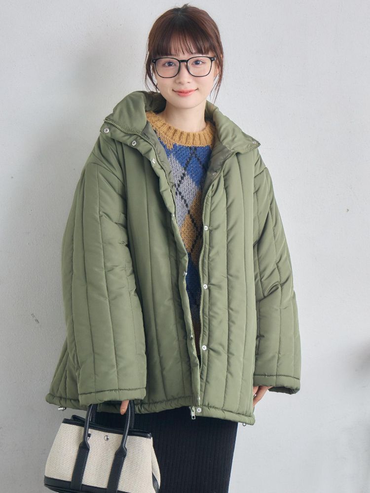 レトロガール RETRO GIRL 中綿キルティングJK （GRN0） GRN0