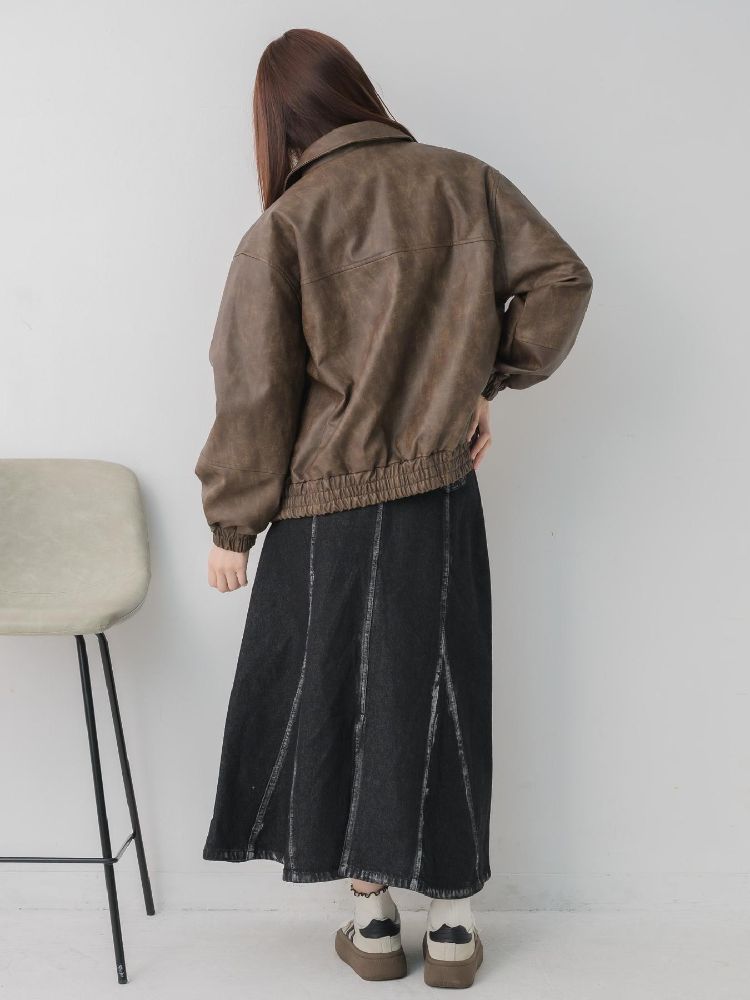 レトロガール RETRO GIRL 2wayFレザーBZ （BLK1） BLK1