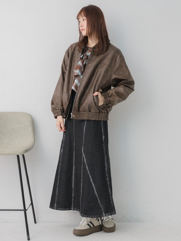 レトロガール RETRO GIRL 2wayFレザーBZ （BLK1） BLK1