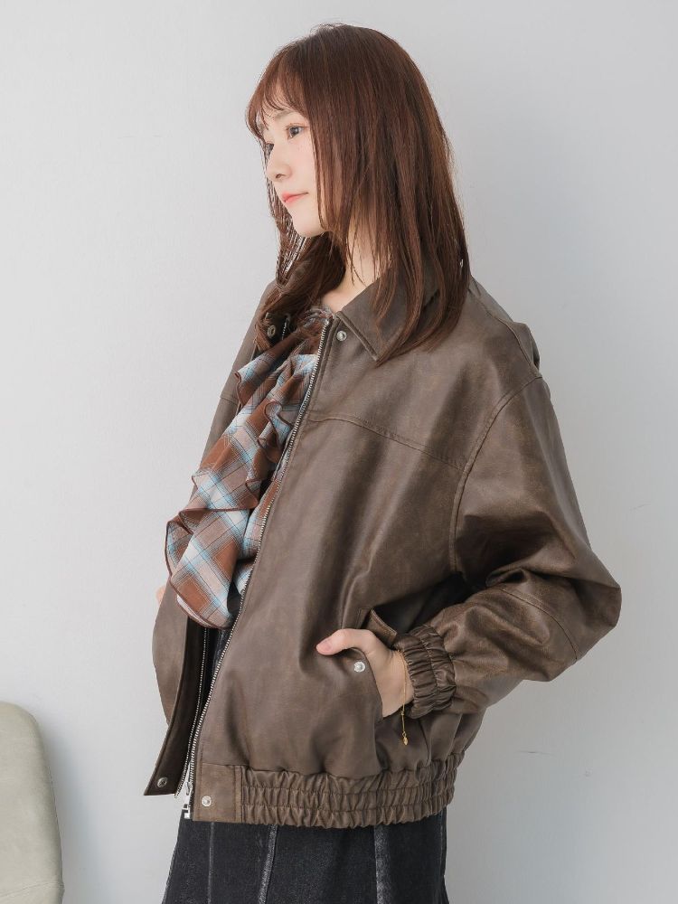 レトロガール RETRO GIRL 2wayFレザーBZ （BLK1） BLK1