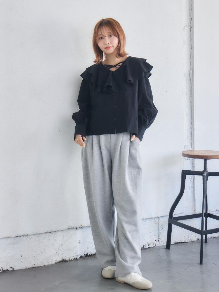 レトロガール RETRO GIRL ダブルフリルカラーBL （GRN0） GRN0