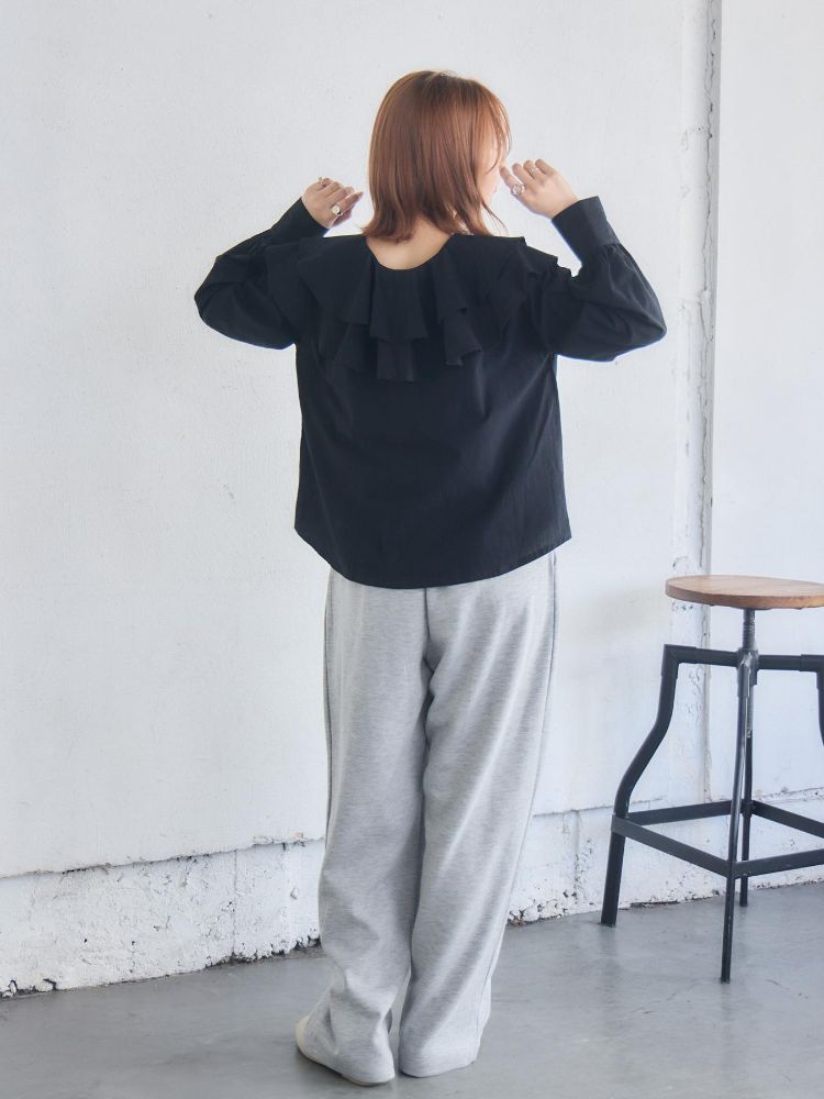 レトロガール RETRO GIRL ダブルフリルカラーBL （GRN0） GRN0