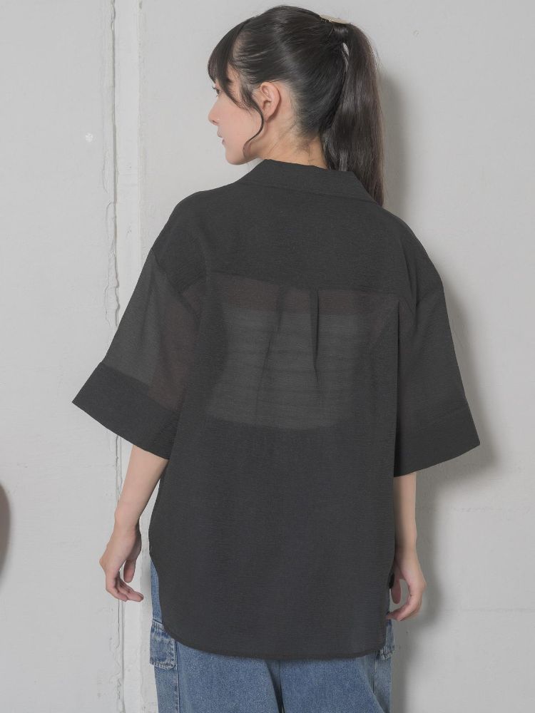レトロガール RETRO GIRL 開襟SH （WHT2） WHT2
