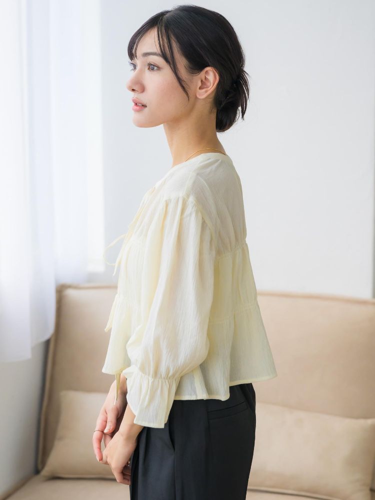 レトロガール RETRO GIRL シャーリングリボンBL （BLK1） BLK1