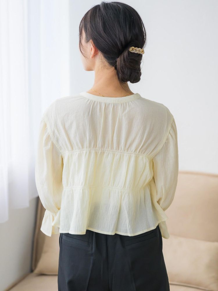 レトロガール RETRO GIRL シャーリングリボンBL （BLK1） BLK1