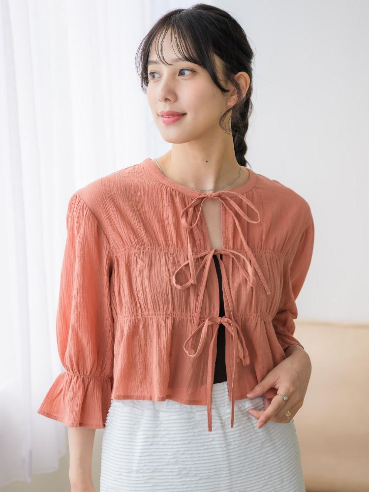 レトロガール RETRO GIRL シャーリングリボンBL （BLK1） BLK1