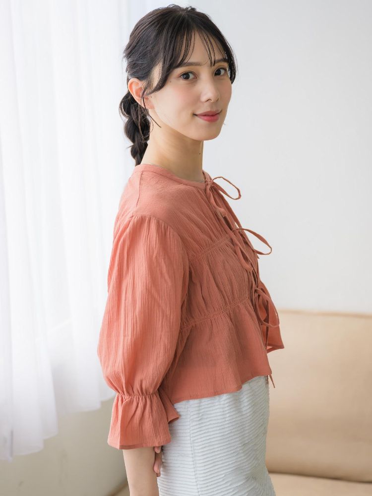 レトロガール RETRO GIRL シャーリングリボンBL （BLK1） BLK1