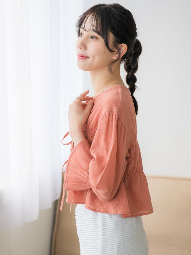 レトロガール RETRO GIRL シャーリングリボンBL （BLK1） BLK1