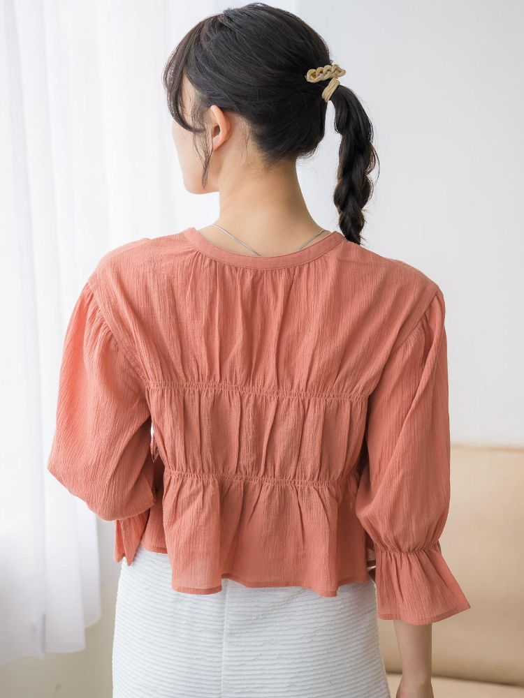 レトロガール RETRO GIRL シャーリングリボンBL （BLK1） BLK1