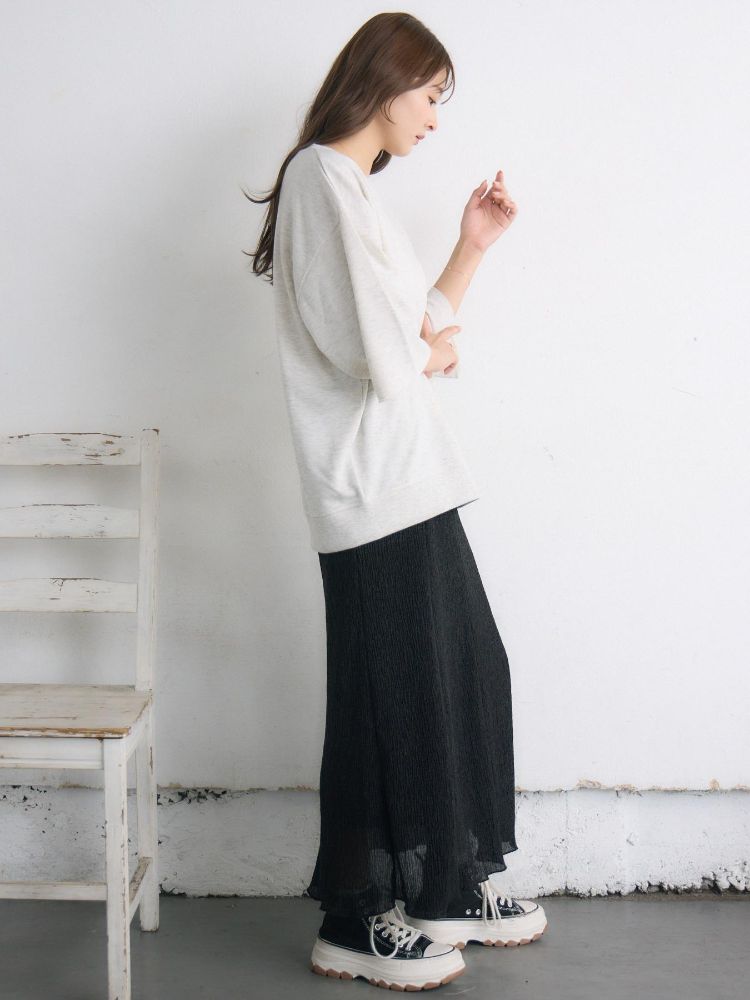 レトロガール RETRO GIRL ピグメント裏毛PO （P/WHT） P/WHT