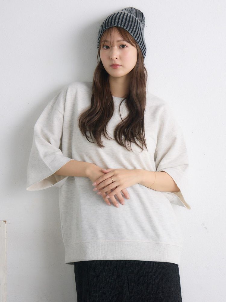 レトロガール RETRO GIRL ピグメント裏毛PO （P/WHT） P/WHT