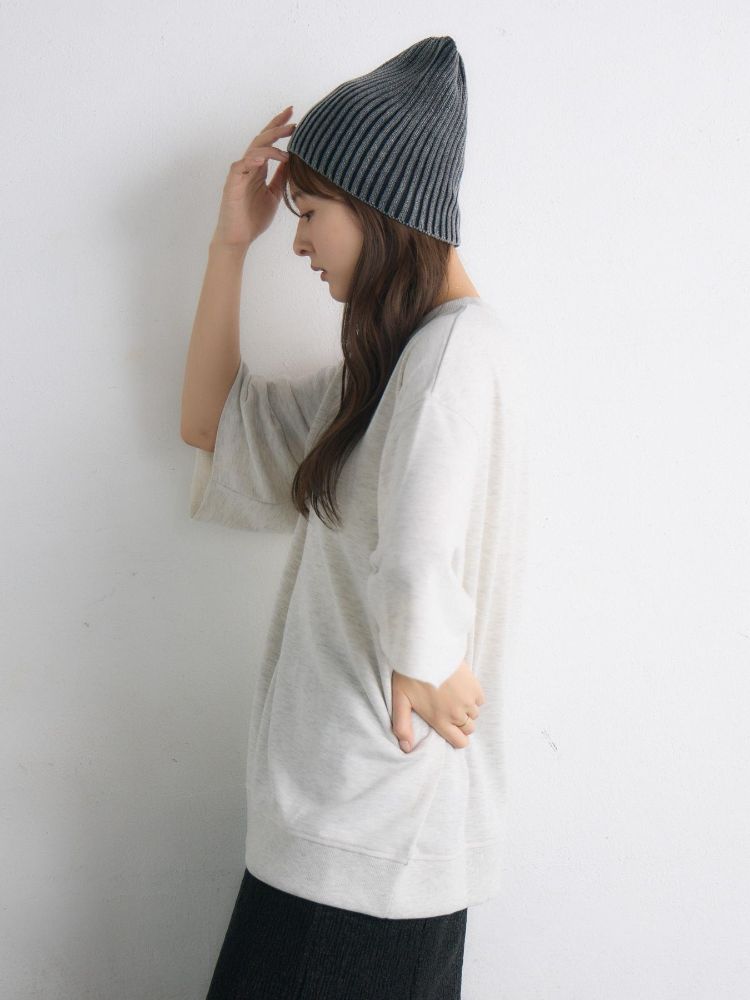 レトロガール RETRO GIRL ピグメント裏毛PO （P/WHT） P/WHT