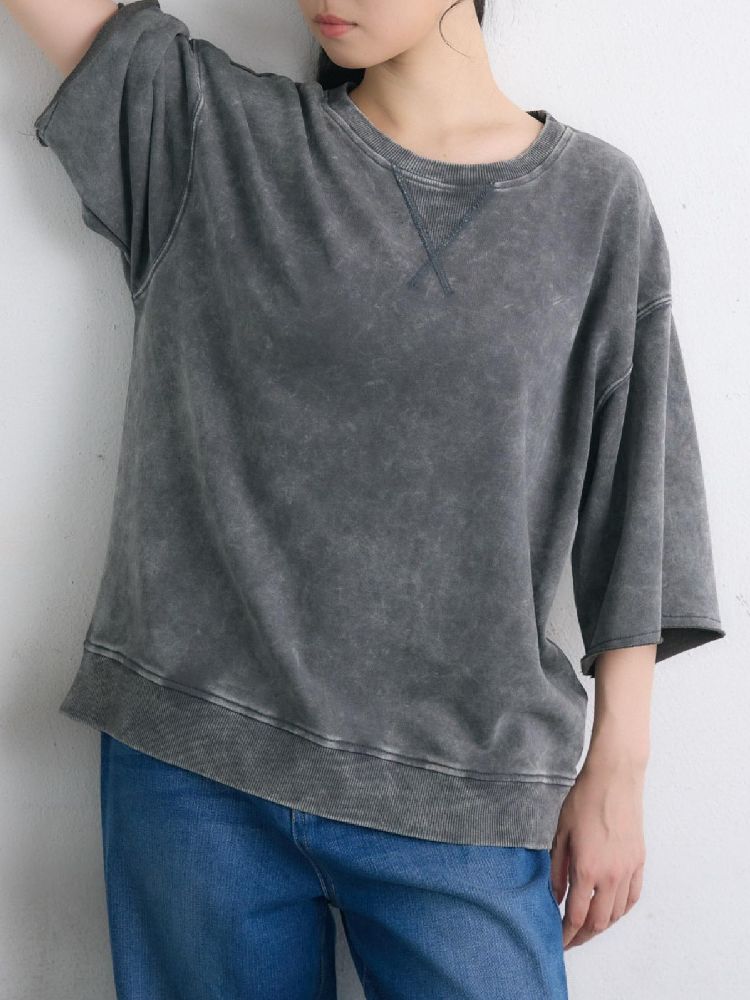 レトロガール RETRO GIRL ピグメント裏毛PO （P/WHT） P/WHT
