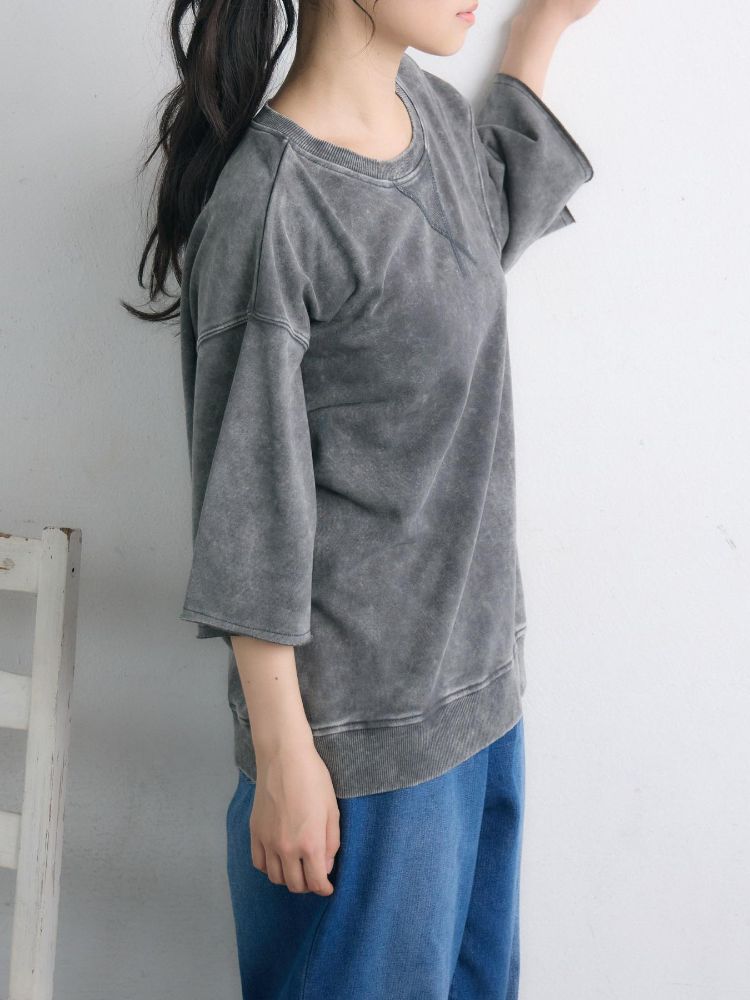 レトロガール RETRO GIRL ピグメント裏毛PO （P/WHT） P/WHT