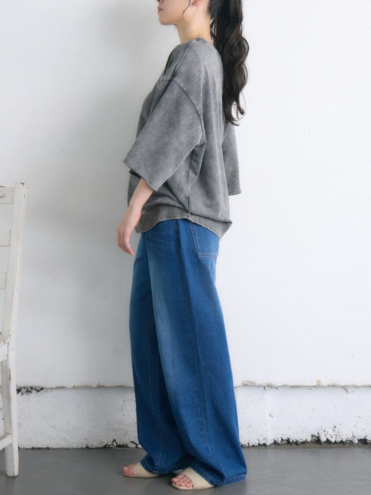 レトロガール RETRO GIRL ピグメント裏毛PO （P/WHT） P/WHT