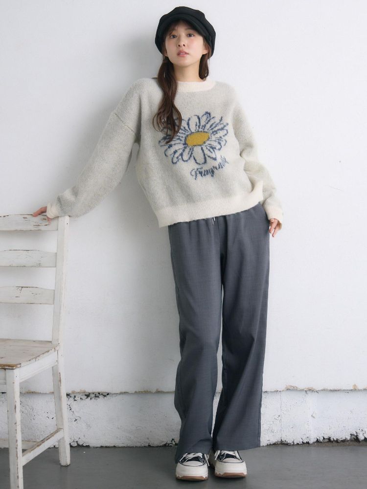 レトロガール RETRO GIRL 花柄ジャガードNTPO （WHT4） WHT4