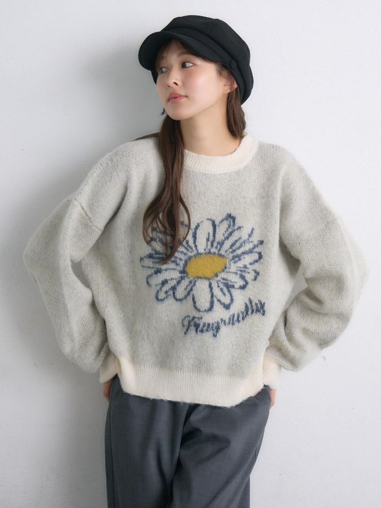 レトロガール RETRO GIRL 花柄ジャガードNTPO （WHT4） WHT4