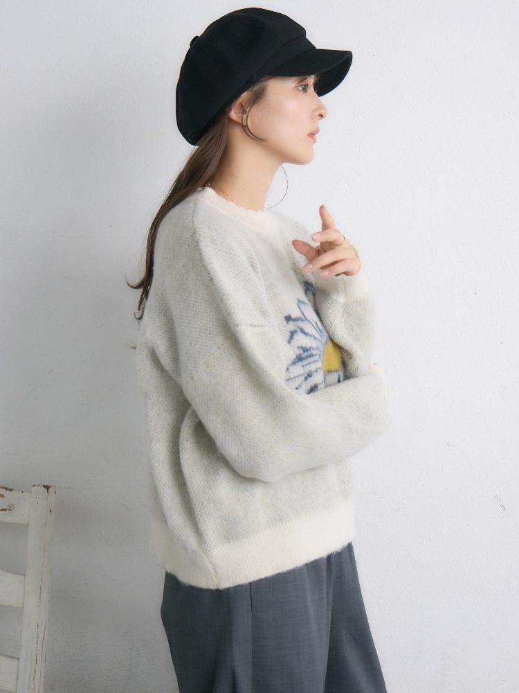 レトロガール RETRO GIRL 花柄ジャガードNTPO （WHT4） WHT4