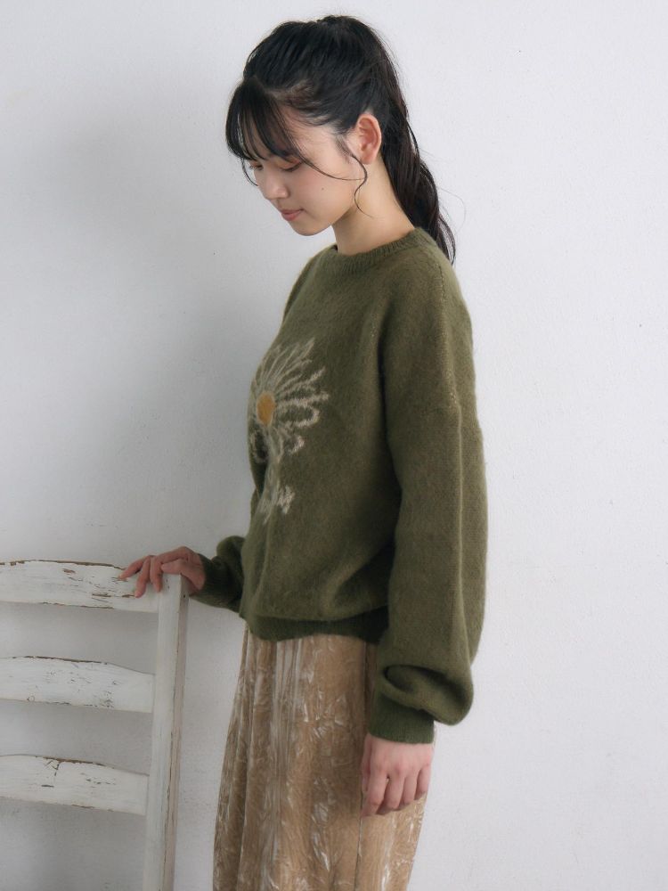 レトロガール RETRO GIRL 花柄ジャガードNTPO （WHT4） WHT4