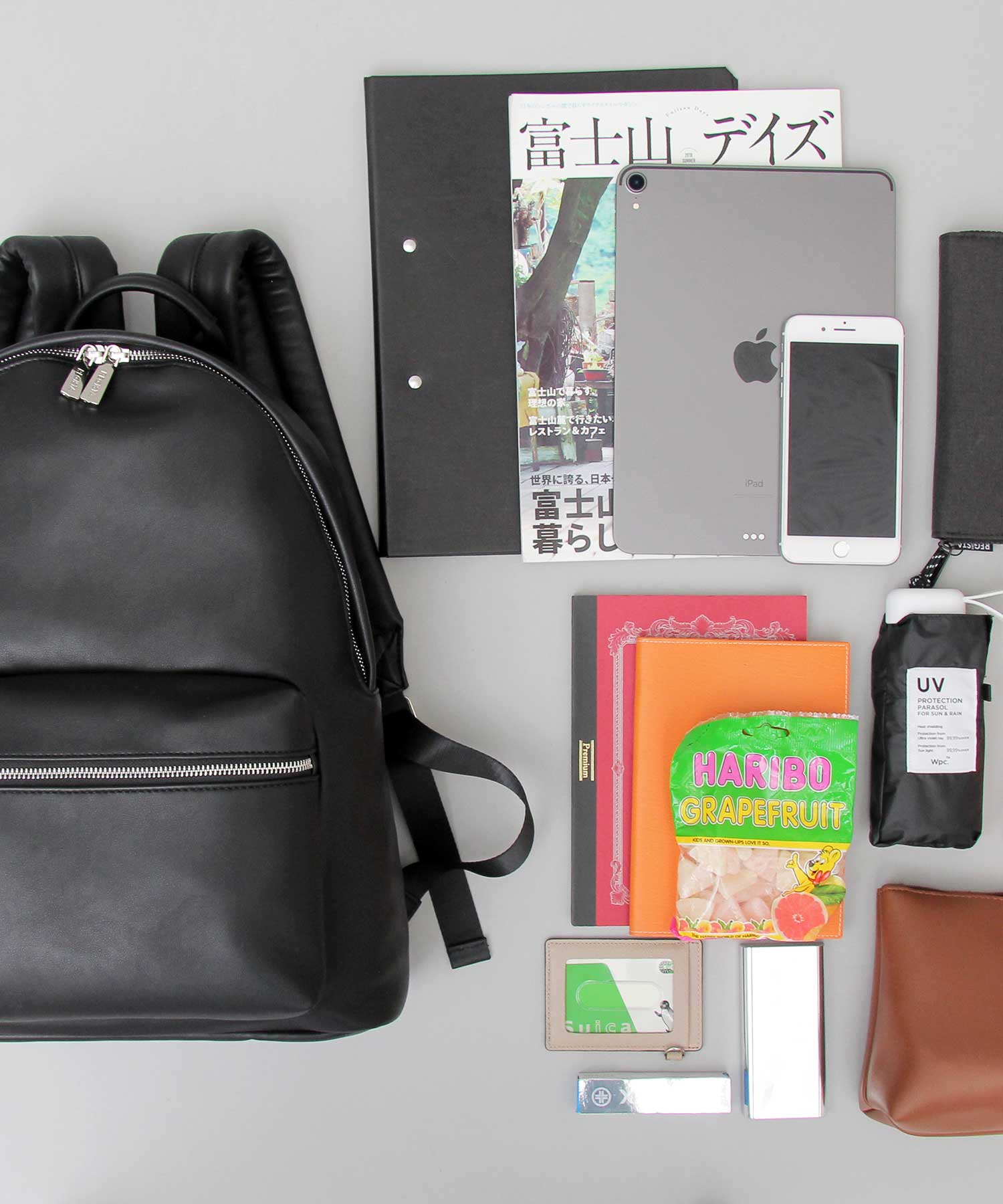 註冊regista Bucksack Daypack背包假皮革