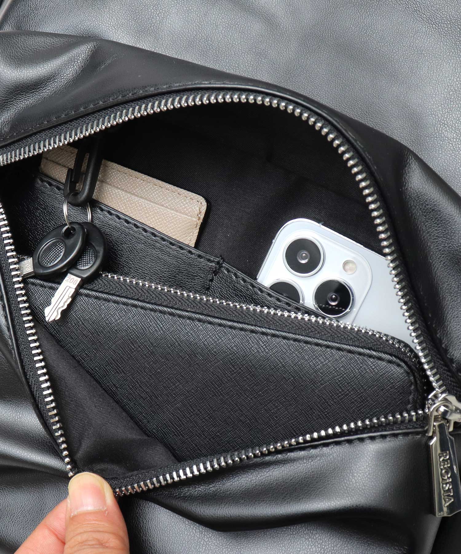 註冊regista Bucksack Daypack背包假皮革