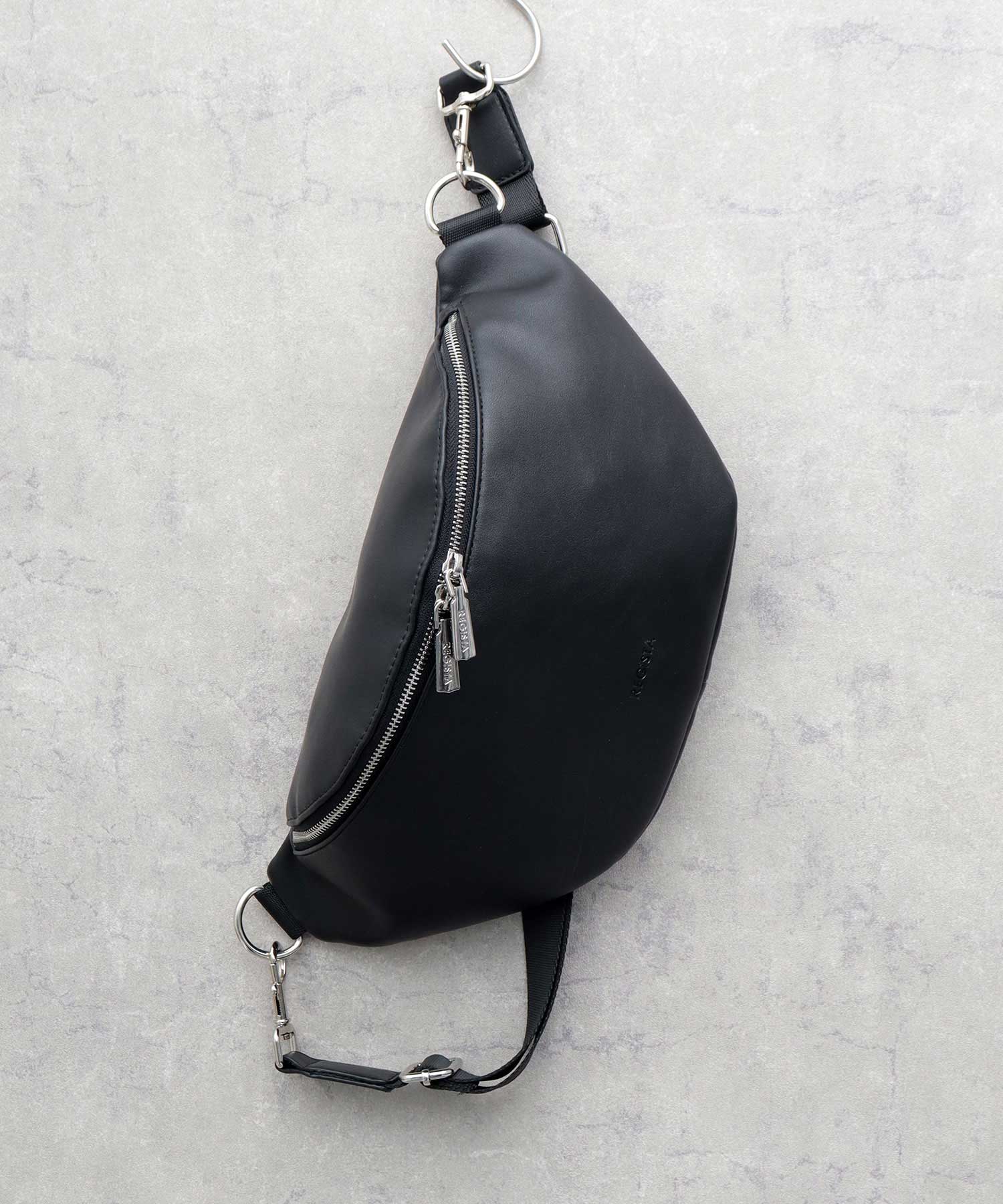 REGiSTA Waist Bag Waist Pouch Cowhide Leather