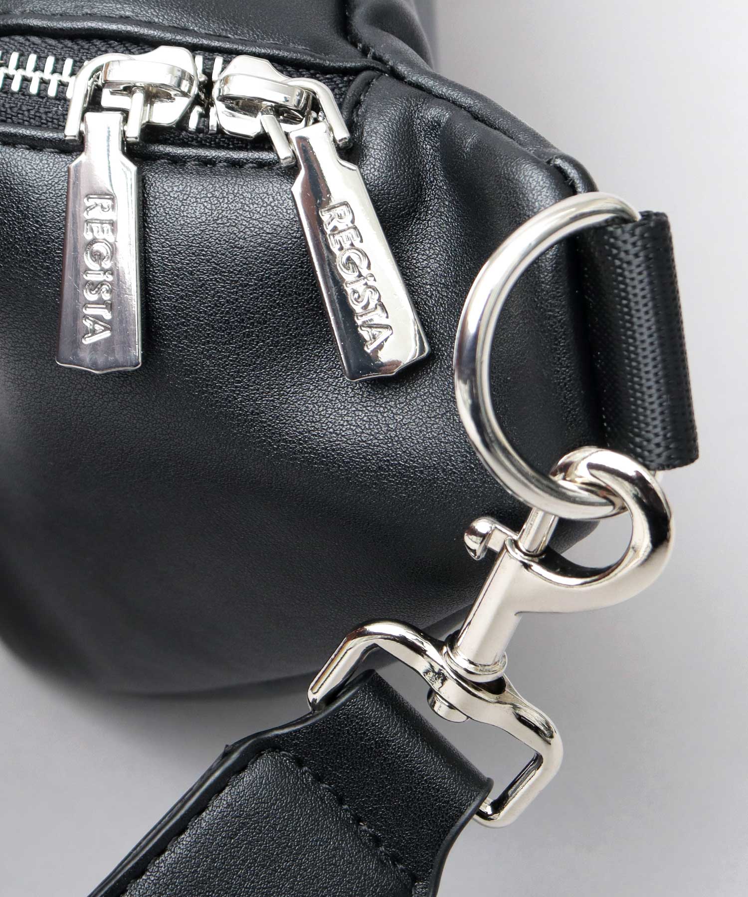 REGiSTA Waist Bag Waist Pouch Cowhide Leather