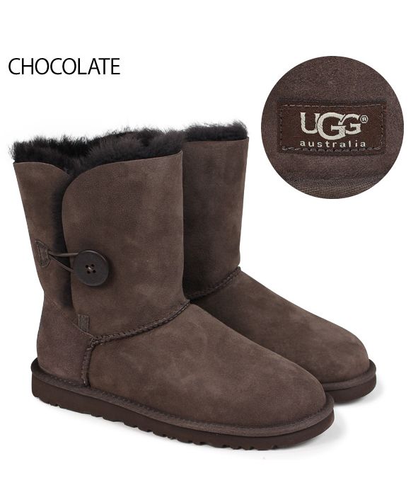 ARMG UGG Women's Bailey Button II Sheepskin Boots Bailey Button 2