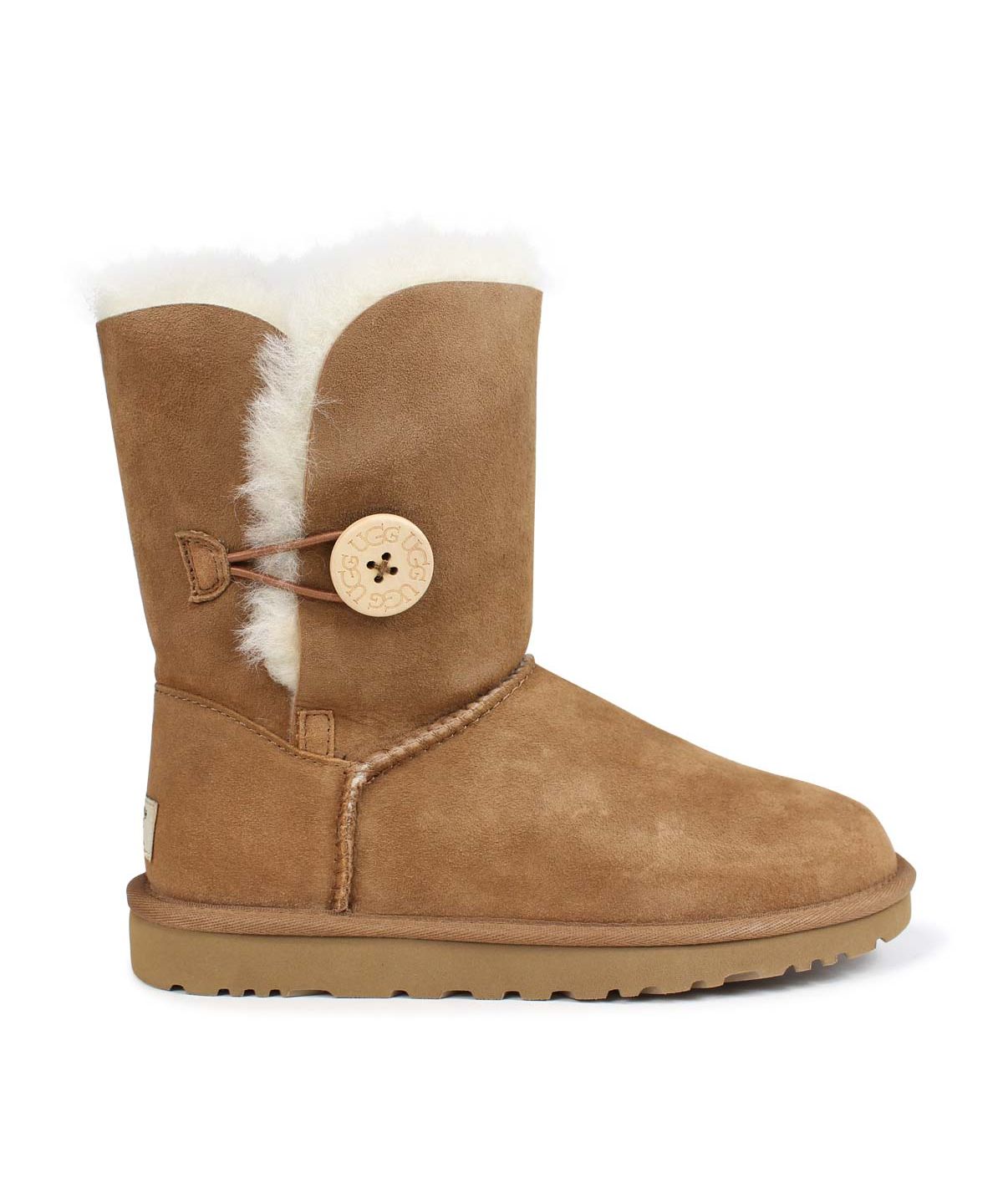 ARMG UGG Women's Bailey Button II Sheepskin Boots Bailey Button 2