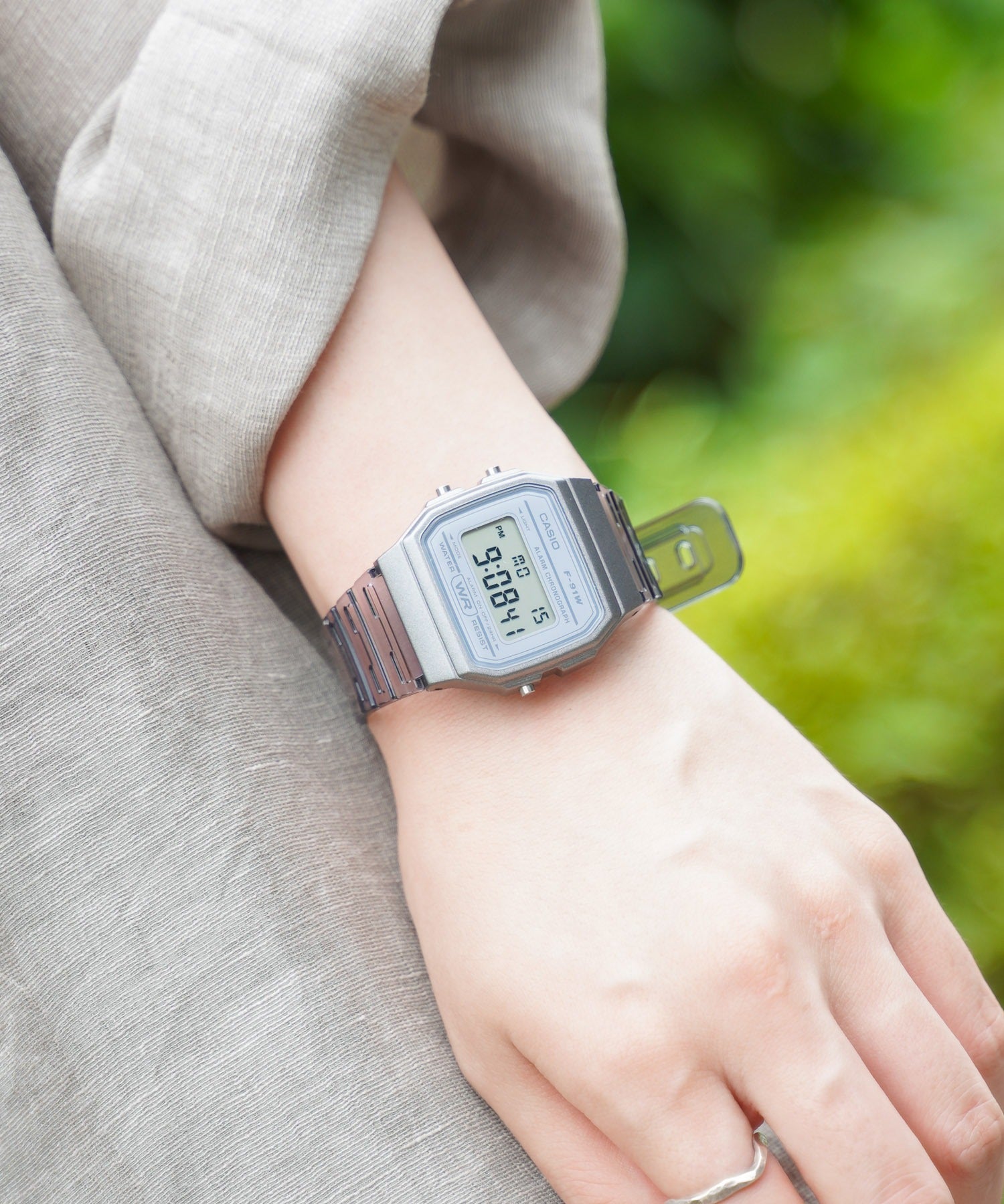 エーアールエムジー ar/mg 【60】【1602005045】【CASIO】クリア デジタル