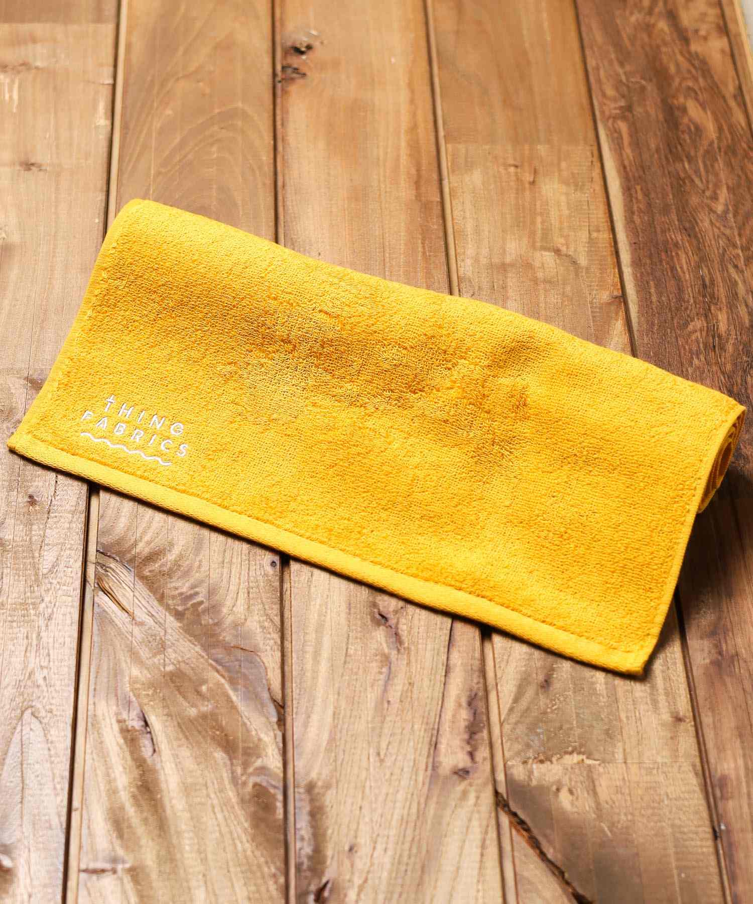 エーアールエムジー ar/mg 【8】【TFOTー1003】【THING FABRICS】TIP TOP 365 face TOWEL （イエロー） イエロー