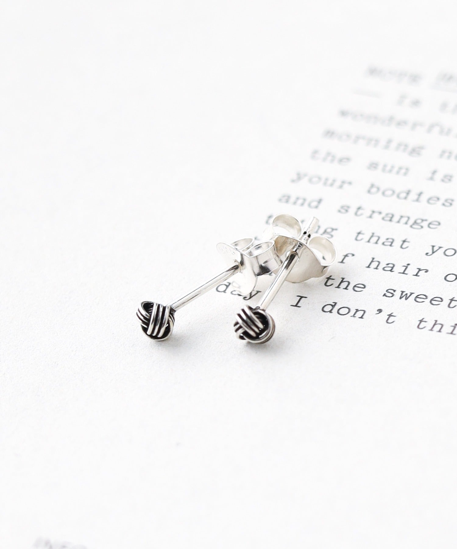 ARMG silver 925 design earrings