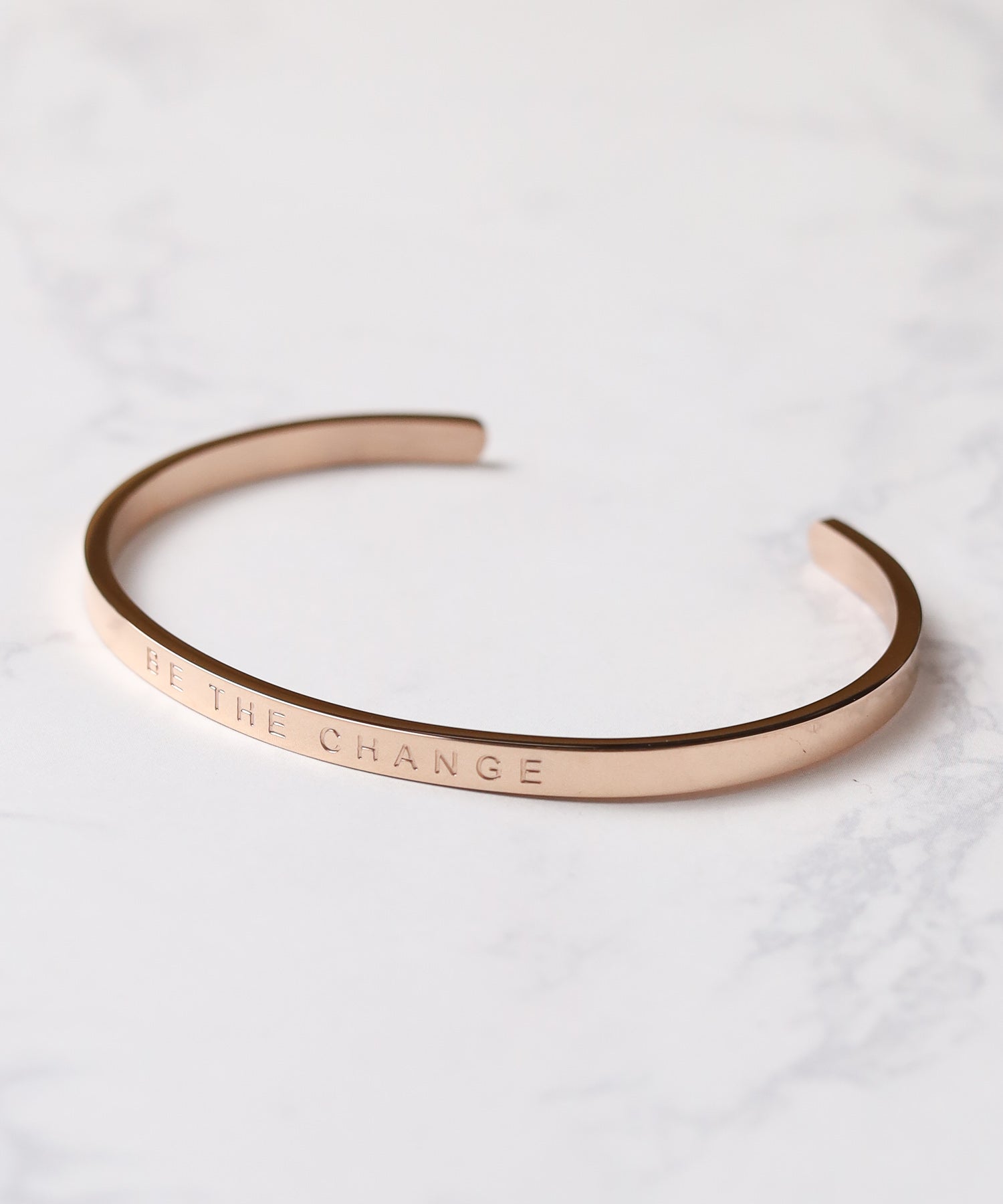 ar/mg BE THE CHANGE metal bracelet