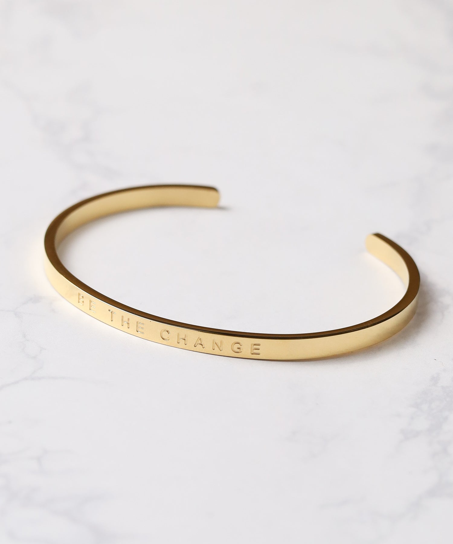 ar/mg BE THE CHANGE metal bracelet