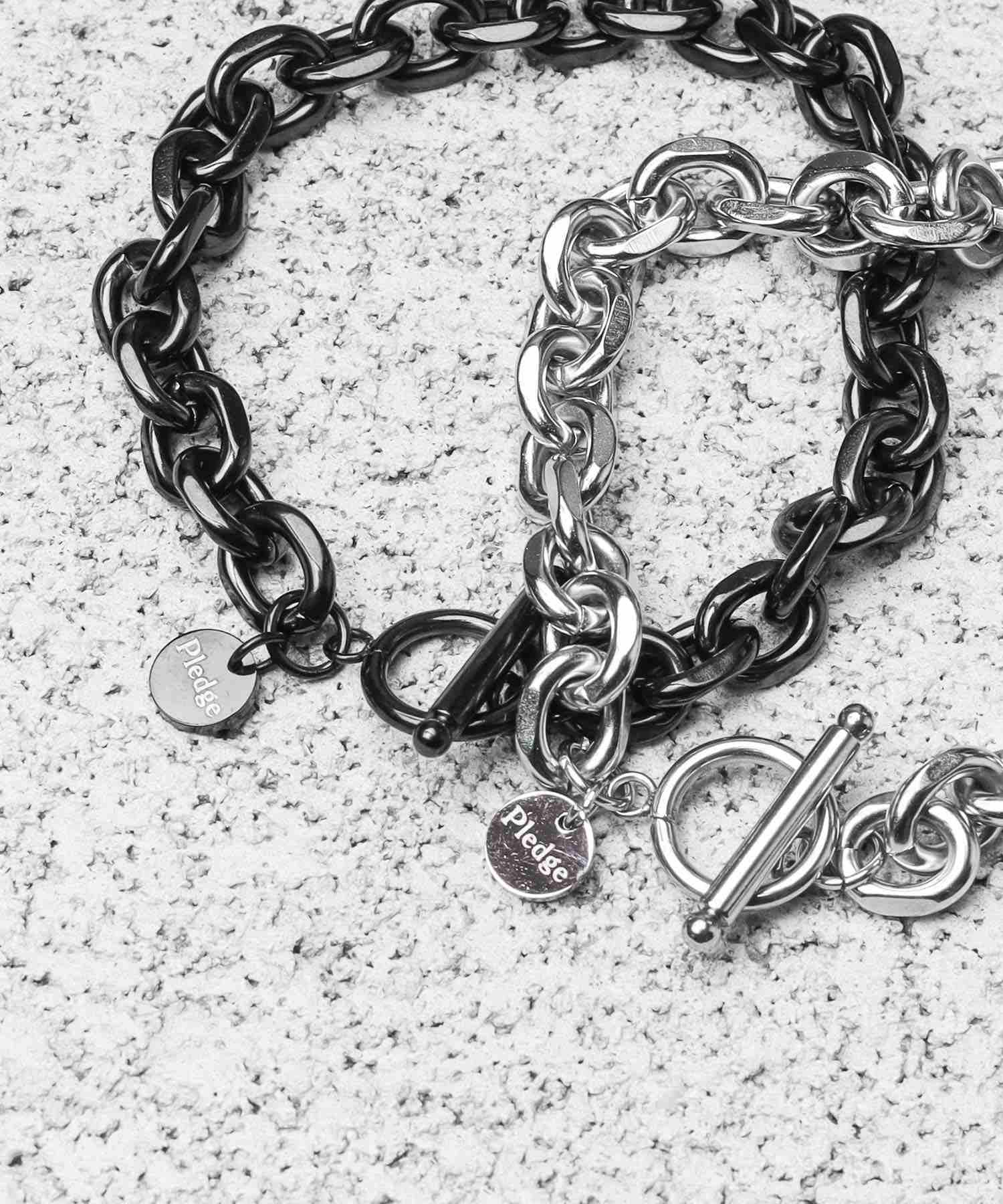 エーアールエムジー ar/mg Pledge アンティークデザインチェーンブレスレット 2P