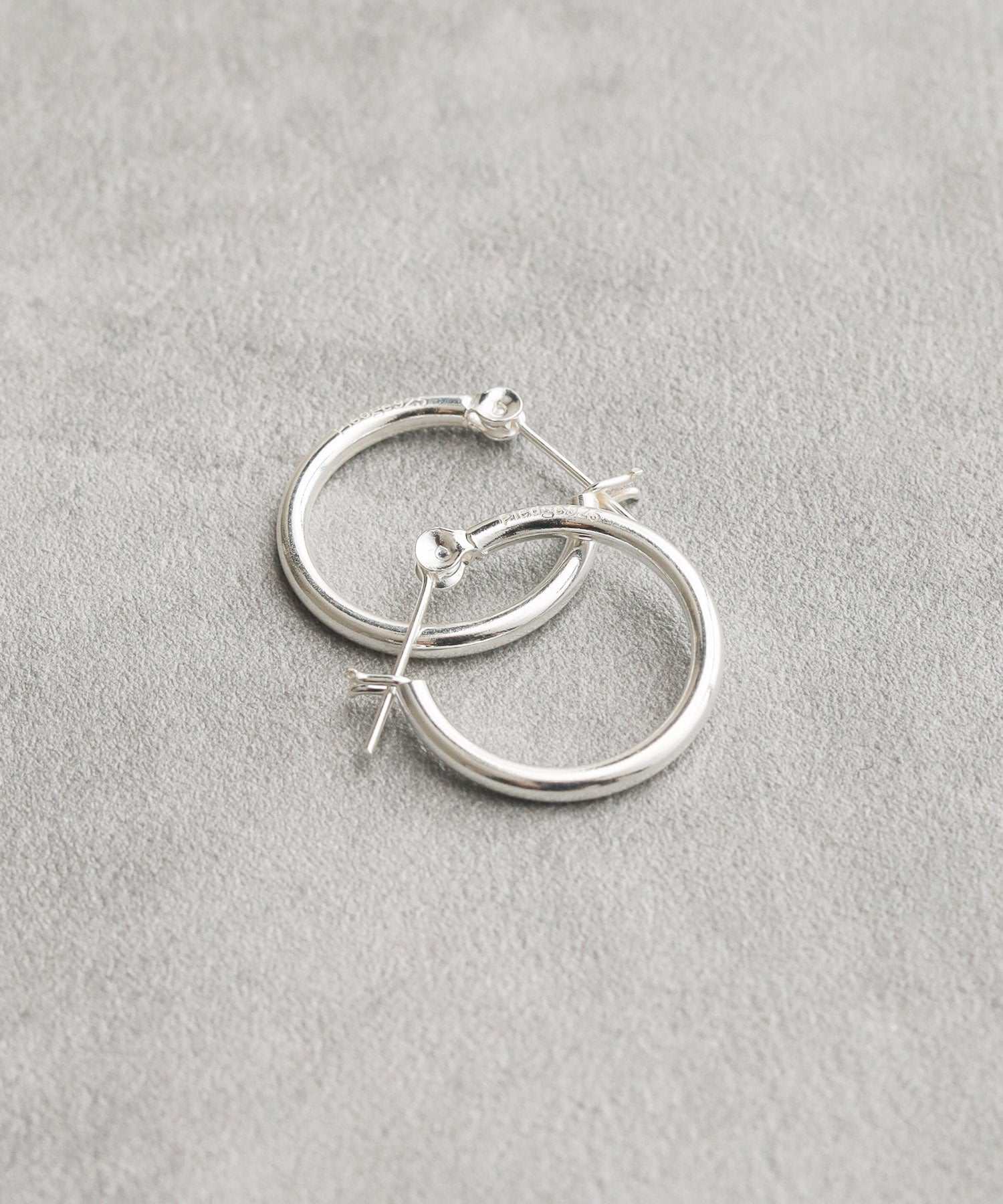 ARMG Pledge Silver 925 Hoop Earrings Mini